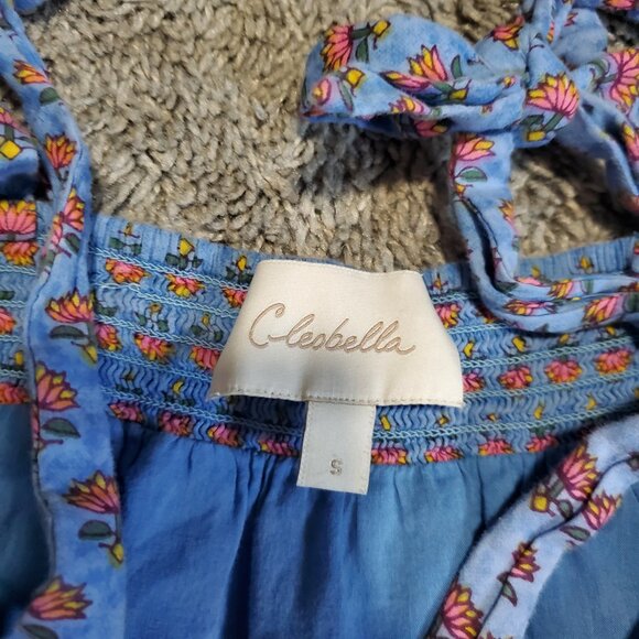 Cleobella Anthropologie India Floral Lotus Boho Flowy Summer Prarie Dress - S - Picture 3 of 7